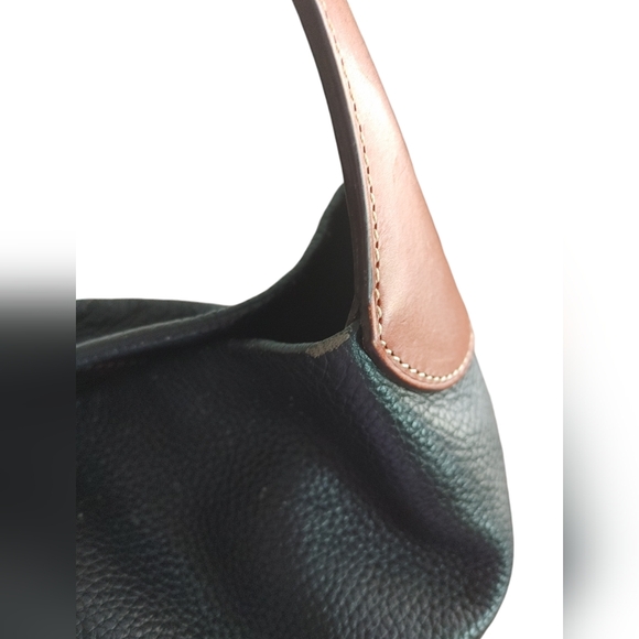 Dooney & Bourke Pebble Grain Logo Lock Shoulder Bag Hobo Purse - Picture 16 of 16